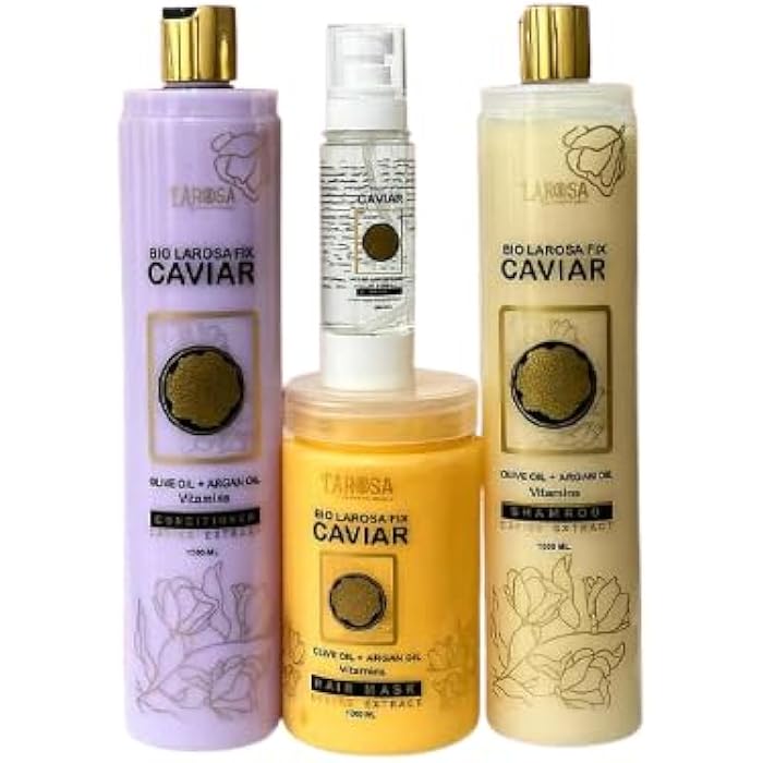 La Rosa cosmetics - Bio larosa fix caviar hair set of four - Image 1